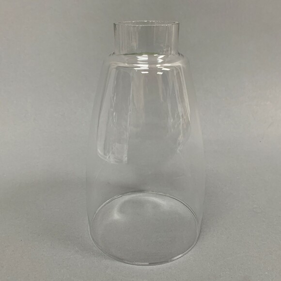 Hurricane Oil Lamp Chimney Shade Clear Glass 6 1/2" Tall - Picture 1 of 12